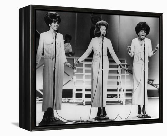 The Supremes-null-Framed Stretched Canvas