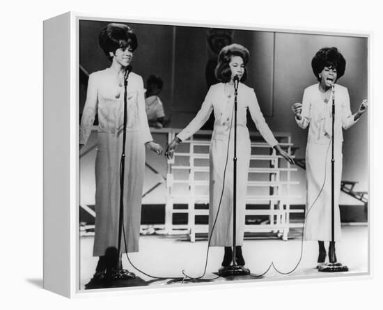 The Supremes-null-Framed Stretched Canvas