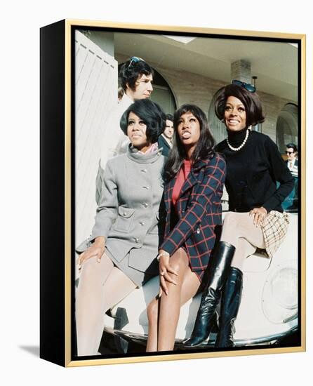 The Supremes-null-Framed Stretched Canvas