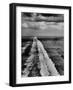 The Surf Breaking on the East Coast of Florida During Low Tide-Fritz Goro-Framed Photographic Print