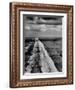 The Surf Breaking on the East Coast of Florida During Low Tide-Fritz Goro-Framed Photographic Print