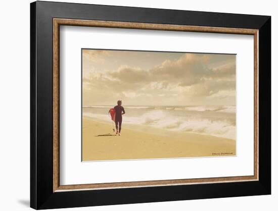 The Surfer-Carlos Casamayor-Framed Art Print