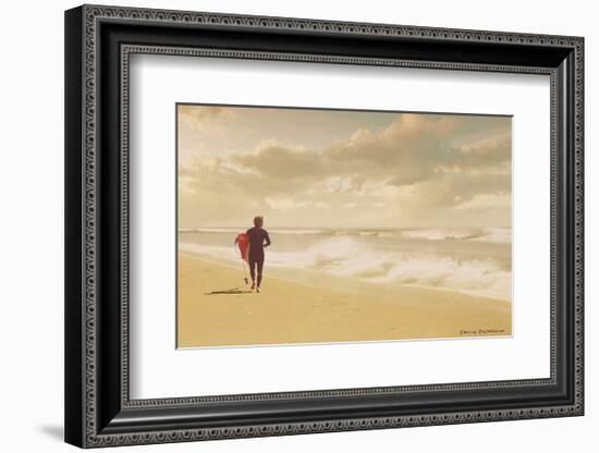 The Surfer-Carlos Casamayor-Framed Art Print