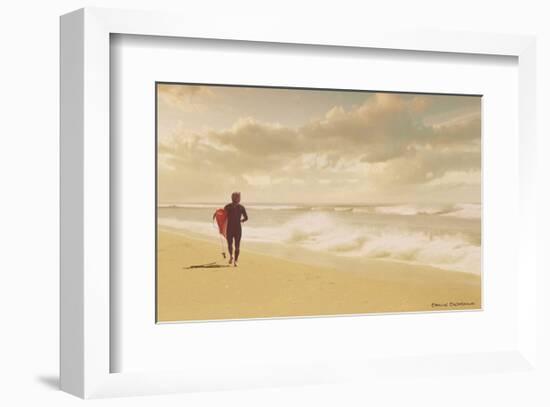 The Surfer-Carlos Casamayor-Framed Art Print