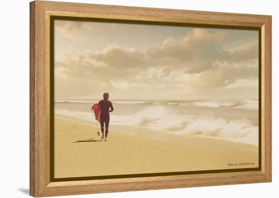 The Surfer-Carlos Casamayor-Framed Premier Image Canvas