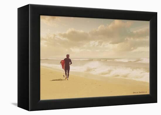 The Surfer-Carlos Casamayor-Framed Premier Image Canvas