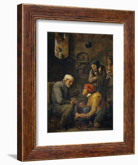 The Surgeon, 1630-1640-David Teniers the Younger-Framed Giclee Print