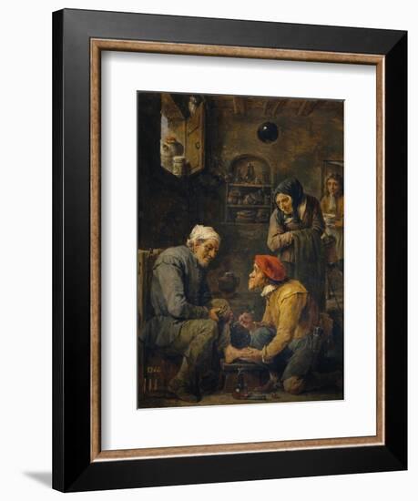 The Surgeon, 1630-1640-David Teniers the Younger-Framed Giclee Print