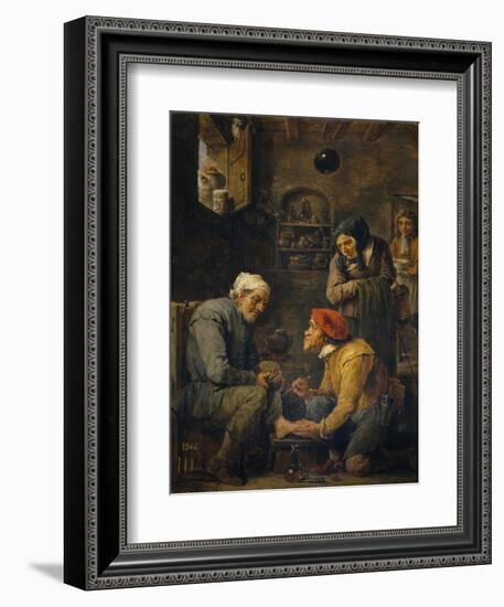 The Surgeon, 1630-1640-David Teniers the Younger-Framed Giclee Print