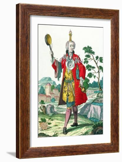 The Surgeon, circa 1735-Martin Engelbrecht-Framed Giclee Print