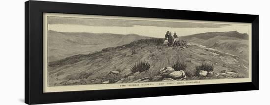 The Surkh Khotal, Red Hill, Near Gandamak-null-Framed Giclee Print