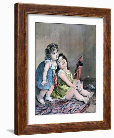 The Surprise, 1891-F Meaulle-Framed Giclee Print