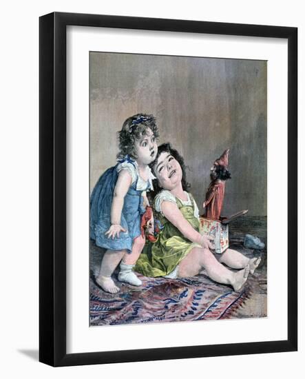 The Surprise, 1891-F Meaulle-Framed Giclee Print