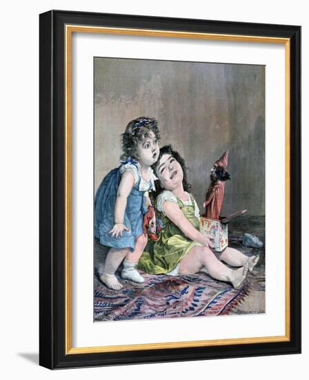 The Surprise, 1891-F Meaulle-Framed Giclee Print