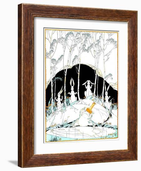 The Surprise - Child Life-R. J. Appel-Framed Giclee Print