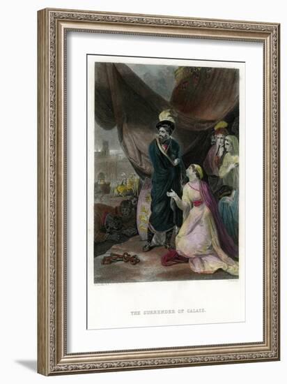 The Surrender of Calais-JC Armytage-Framed Giclee Print
