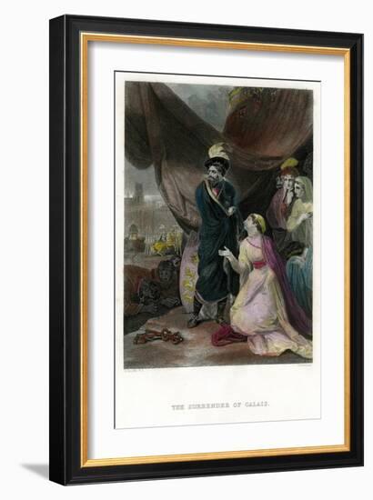 The Surrender of Calais-JC Armytage-Framed Giclee Print