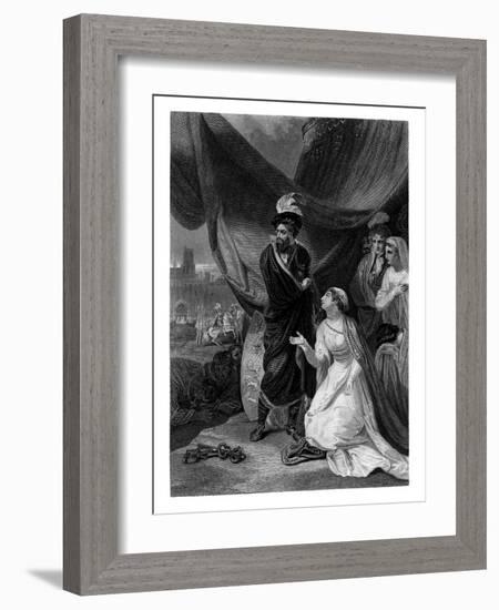 The Surrender of Calais-JC Armytage-Framed Giclee Print