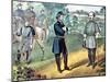 The Surrender of Confederate Forces in North Carolina, American Civil War, 1865-Currier & Ives-Mounted Giclee Print