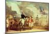 The Surrender of Cornwallis at Yorktown, 1787-John Trumbull-Mounted Giclee Print