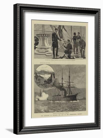 The Surrender of Dulcigno, the Last of the International Squadron-William Lionel Wyllie-Framed Giclee Print