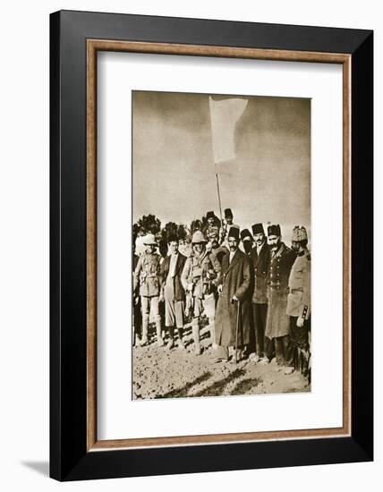 The surrender of Jerusalem, World War I, 1917-Unknown-Framed Photographic Print