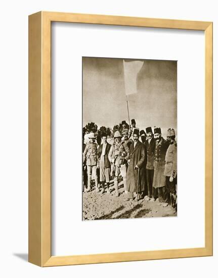 The surrender of Jerusalem, World War I, 1917-Unknown-Framed Photographic Print