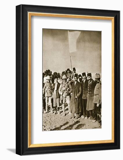 The surrender of Jerusalem, World War I, 1917-Unknown-Framed Photographic Print