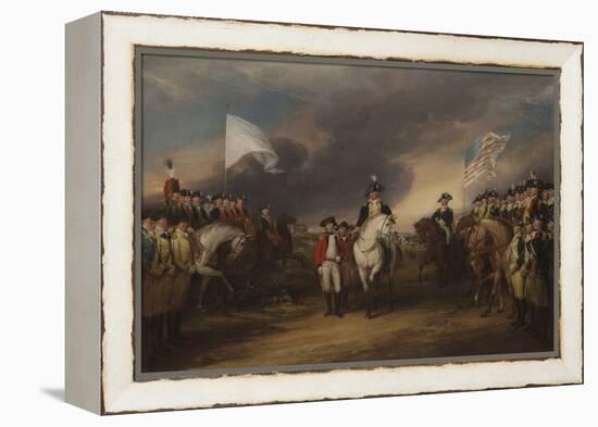 The Surrender of Lord Cornwallis at Yorktown, October 19, 1781, 1787-C.1828-John Trumbull-Framed Premier Image Canvas