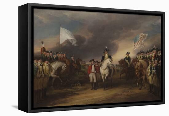 The Surrender of Lord Cornwallis at Yorktown, October 19, 1781, 1787-C.1828-John Trumbull-Framed Premier Image Canvas