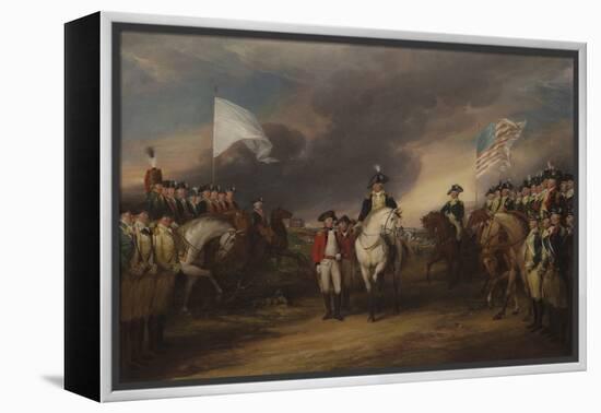 The Surrender of Lord Cornwallis at Yorktown, October 19, 1781, 1787-C.1828-John Trumbull-Framed Premier Image Canvas