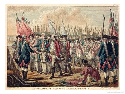 'The Surrender of Yorktown, 17th October 1781' Giclee Print - Jean ...