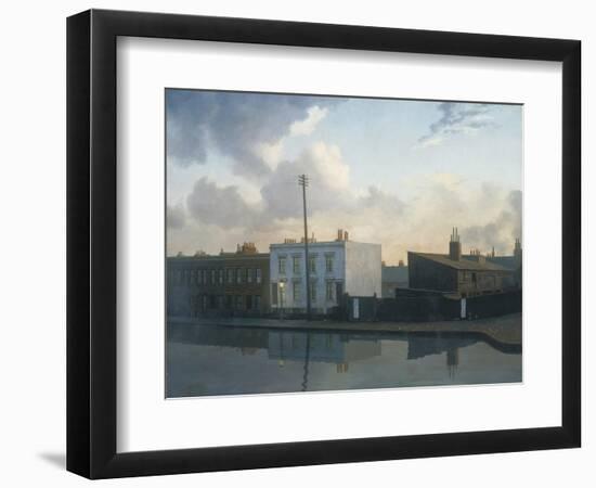 The Surrey Canal, Camberwell-Algernon Newton-Framed Giclee Print