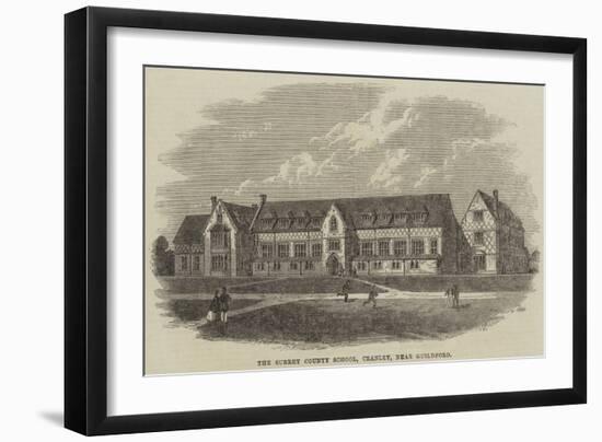 The Surrey County School, Cranley, Near Guildford-Frank Watkins-Framed Giclee Print