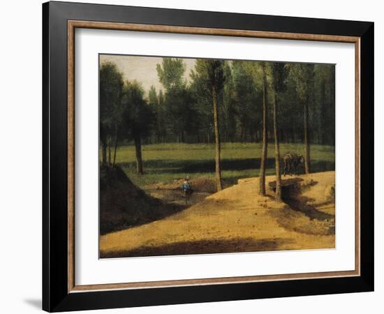 The Surroundings of the Bievre, C.1808-10-Jean Victor Bertin-Framed Giclee Print