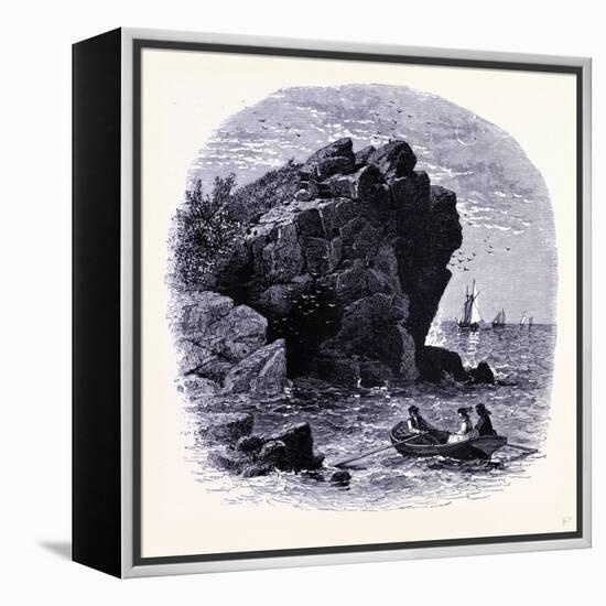 The Swallow Cave United States of America-null-Framed Premier Image Canvas