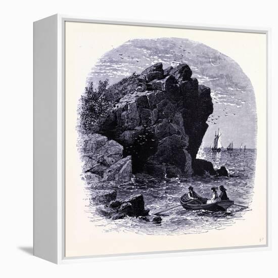 The Swallow Cave United States of America-null-Framed Premier Image Canvas