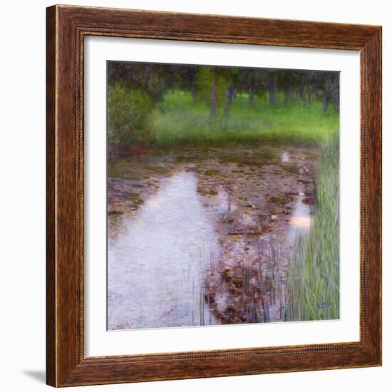 The Swamp, 1900-Gustav Klimt-Framed Giclee Print