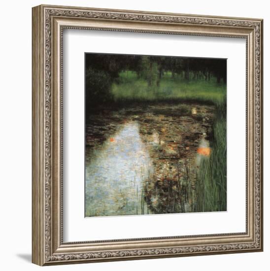 The Swamp-Gustav Klimt-Framed Giclee Print