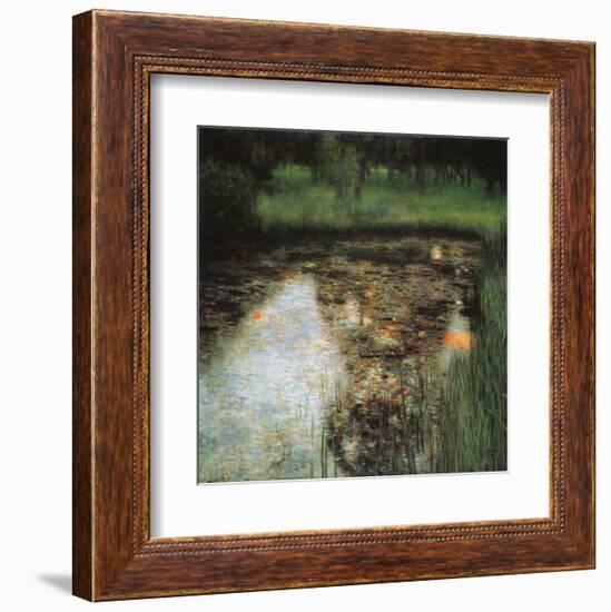 The Swamp-Gustav Klimt-Framed Giclee Print