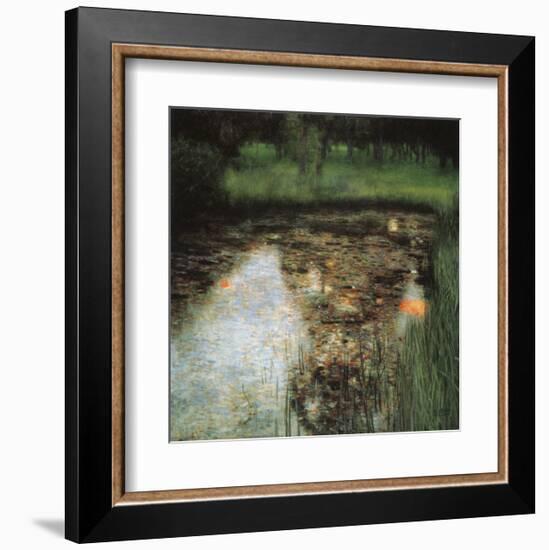 The Swamp-Gustav Klimt-Framed Giclee Print