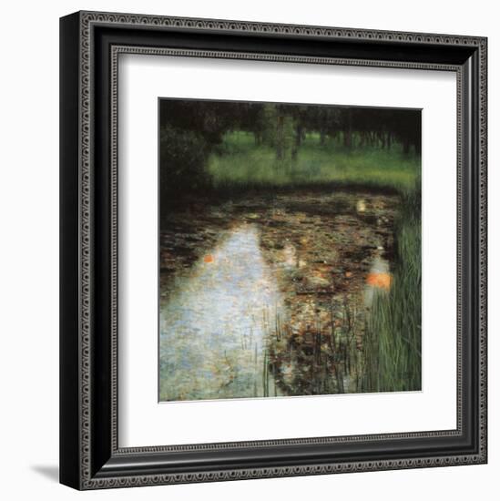 The Swamp-Gustav Klimt-Framed Giclee Print