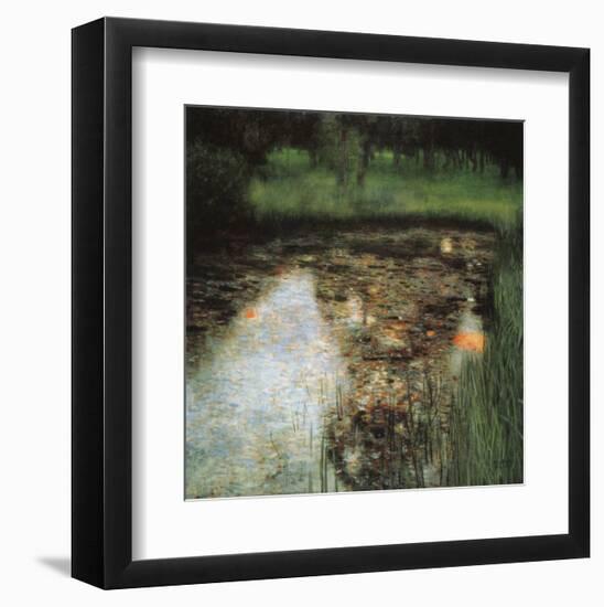 The Swamp-Gustav Klimt-Framed Giclee Print