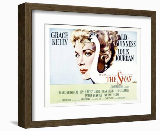 The Swan, 1956-null-Framed Art Print