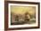 The 'Swan' and 'Isabella' Whaling in the Arctic-John of Hull Ward-Framed Giclee Print