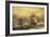 The 'Swan' and 'Isabella' Whaling in the Arctic-John of Hull Ward-Framed Giclee Print