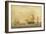 The 'Swan' and 'Isabella' Whaling in the Arctic-John of Hull Ward-Framed Giclee Print