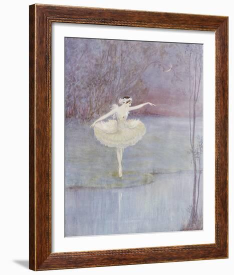 The Swan Dance-Marygold-Framed Giclee Print