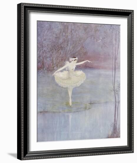 The Swan Dance-Marygold-Framed Giclee Print