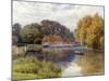 The Swan Inn, Pangbourne-Alfred Robert Quinton-Mounted Giclee Print